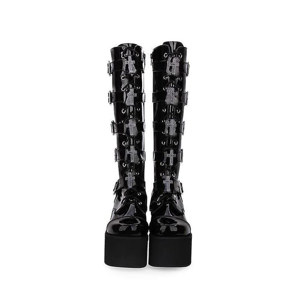 Kvinnor Motorcykel Punk Boots 3 / A