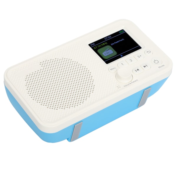 2,4 tum Färgskärm DAB Digitalradio med Bluetooth MP3-spelare för Hem och Utomhus