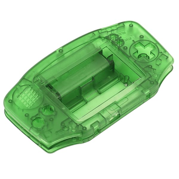 Ersättningshölje för GBA Transparent Grön