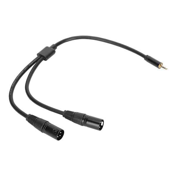 JORINDO DualXLR Hane till 3.5mm 1/8in Hane Kabel Audio YSplitter Mikrofonanslutningssladd