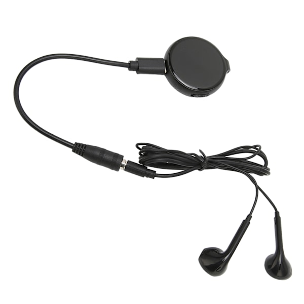 Mini Röstinspelare Snygg Multifunktionell AI Smart HD Brusreducerande Röstaktiverad Inspelare för Konferens Neutral Engelska, Svart 16GB