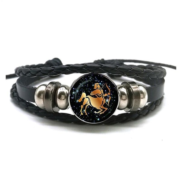 Stjärntecken- Läderarmband Capricorn-Luminous