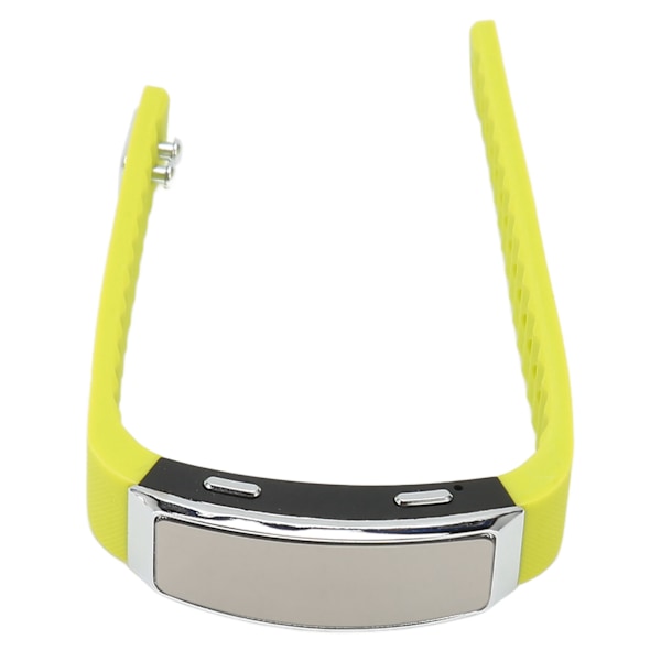 Diktafonklocka HD Brusreducering Röstaktiverad Uppladdningsbar Musikspelare Diktafon Armband för Klassmöte Gul 32GB