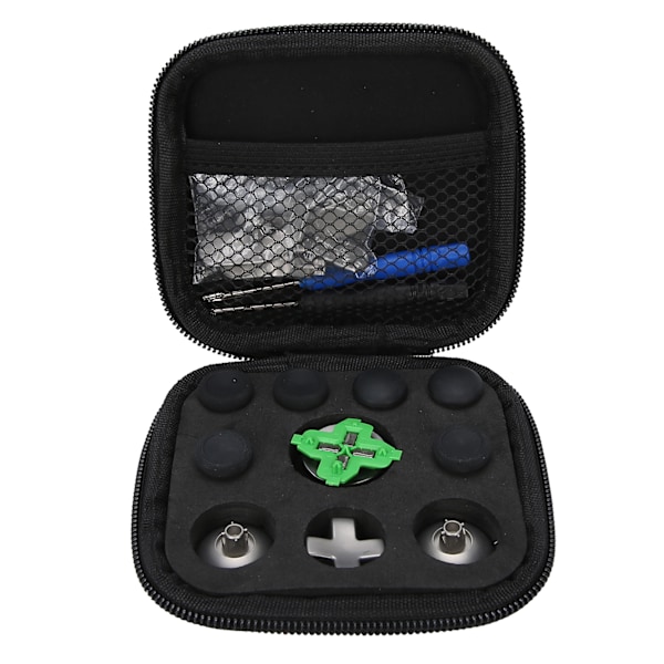 Hållbar Gamepad Handtags Ersättningsknapp Tillbehör för XBOX ONE ELITE (svart)