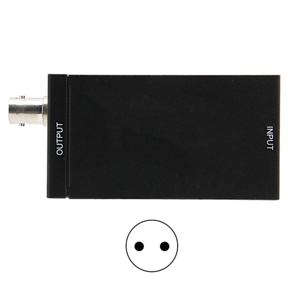 HD Multimedia Interface till SDI-omvandlare 1080P SDI HDSDI 3GSDI-omvandlaradapter för kamera hemmabio 100240V (EU-kontakt)