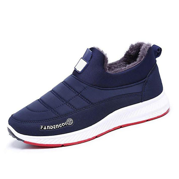 Vinter Vardagliga Ballerinaskor Slip On Sneakers Skor 7.5