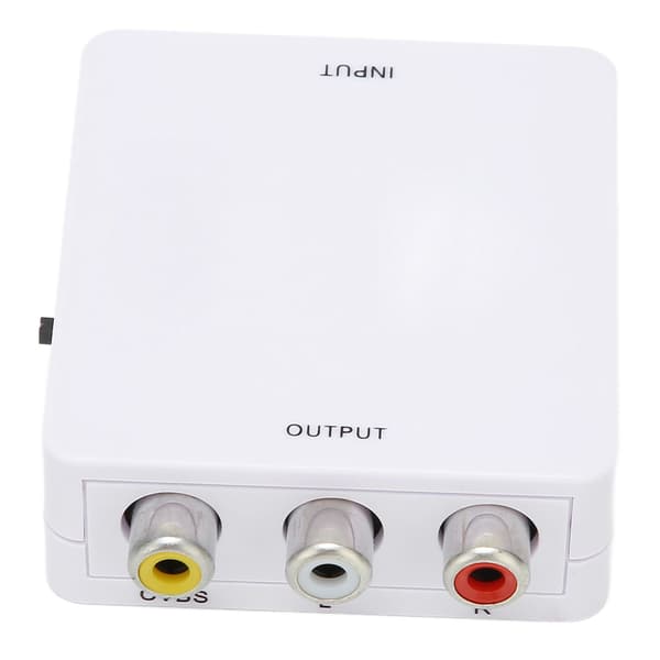 HD Multimedia Interface till RCA-omvandlare 1080p HD Multimedia Interface till ljud- och videoadapter för PC