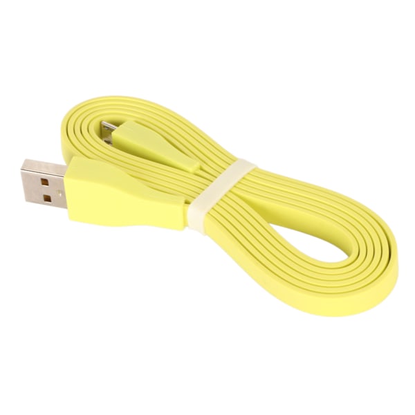 Ersättnings USB-laddningskabel Slitstark sladd för Logitech UE Wonderboom för UE Boom för Megaboom för Mega Boom 1,2m Fluorescerande Gul