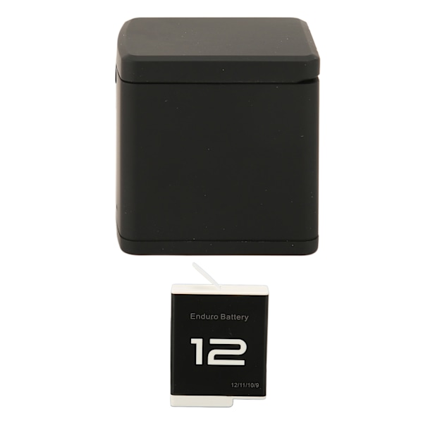 Kamera 3-pack Batteriladdare Säker Multipel Skydd 3-kanals Batteriladdare med 1800mAh Uppladdningsbart Li-jon Batteri