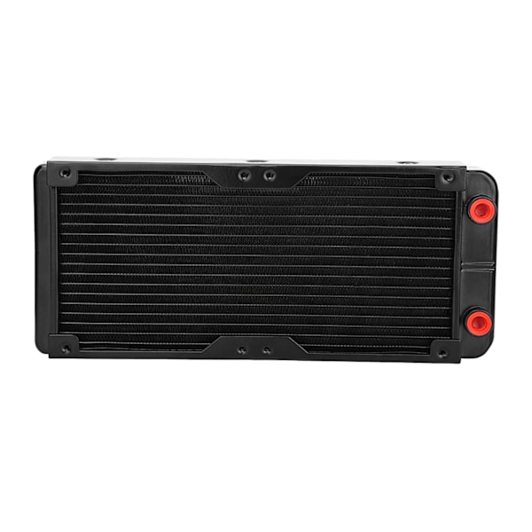 240mm G4/1 Aluminium Datorvattenkylning Kylare För CPU LED Värmekylare