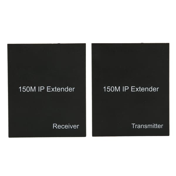IP Extender 150m Full HD 1080P Vid 60Hz IR-kontroll HD Multimedia Interface Loop Out-funktion Extender 100–240V EU-kontakt