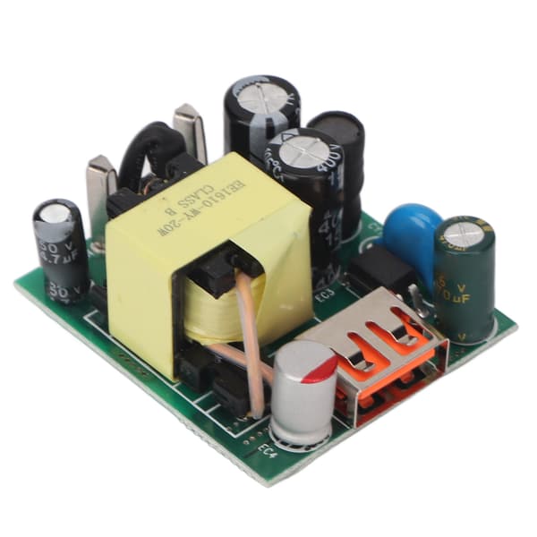 USB-laddarmodul QC3.0 Multipel Skydd DIY Strömadapter Kretskort för Mobiltelefon 100?240V