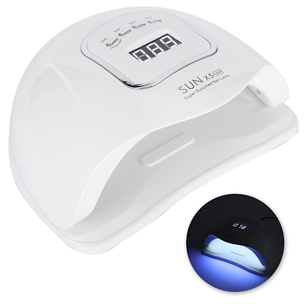 150W Nagelkonst Lampa Tork Snabb Torkning Gel Polish Härdning UV/LED Ljus Manikyr Verktyg EU-kontakt 110~240V