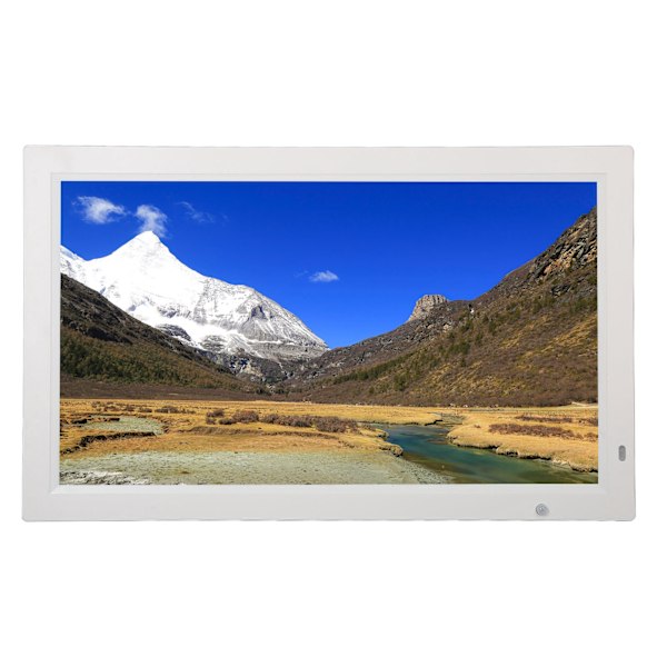 21,5 tums digital fotoram 16:9 IPS-skärm 1920x1080 HD digital bildram med kroppssensor 100–240 V EU-kontakt