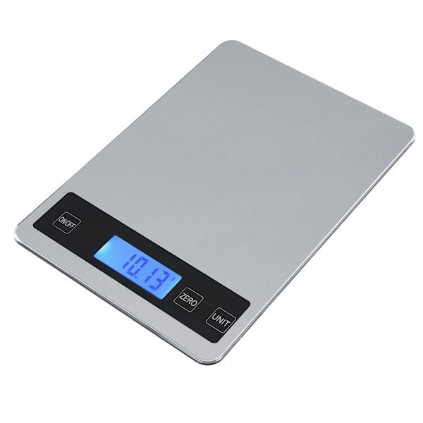 5 kg / 1 g LED Mini Elektronisk Digital Köksvåg i Rostfritt Stål Viktmätningsverktyg