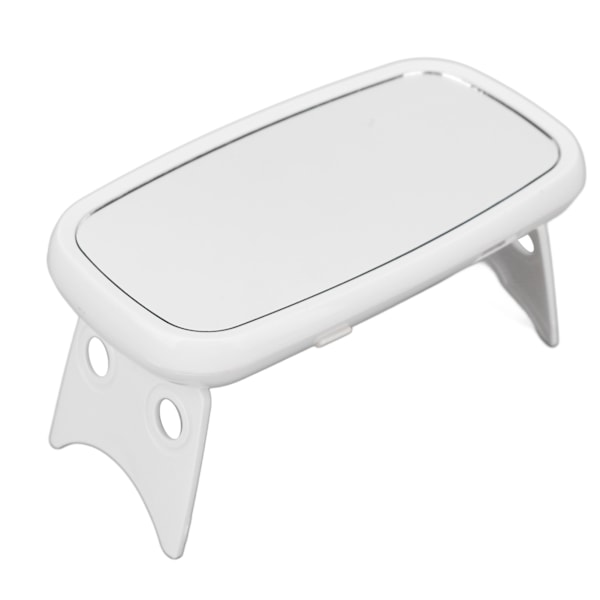 Liten Nagellampa Spegeldesign USB-Laddning Portabel Mini UV LED Härdningslampa med Fällbart Ställ för DIY Manikyr