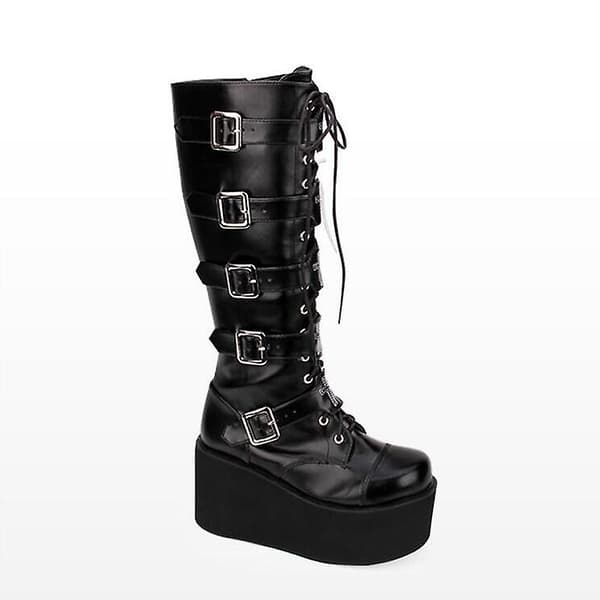 Kvinnor Motorcykel Punk Boots 3 / A