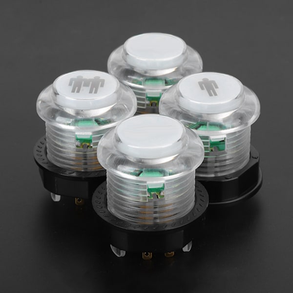 DIY-kit för Arkadspel Joystick-knappar i Plast med Tråd - Specialkonfiguration för Fighting