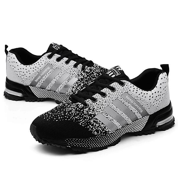 Herr Andningsbara Bekväma Halkfria Sneakers Skor green 11