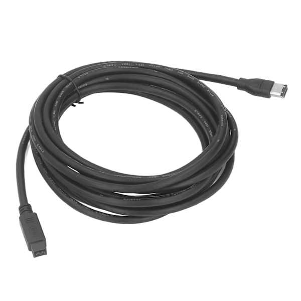 IEEE 1394 Firewire-kabel 800 Mbps 4,5 m lång Plug and Play Hane till Hane ROSH Standard 9-Pin till 6-Pin Firewire-kabel
