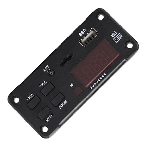 Bilhögtalare Bluetooth 5.0 MP3 Dekoderkort Färgskärmsdisplay Dekodermodul
