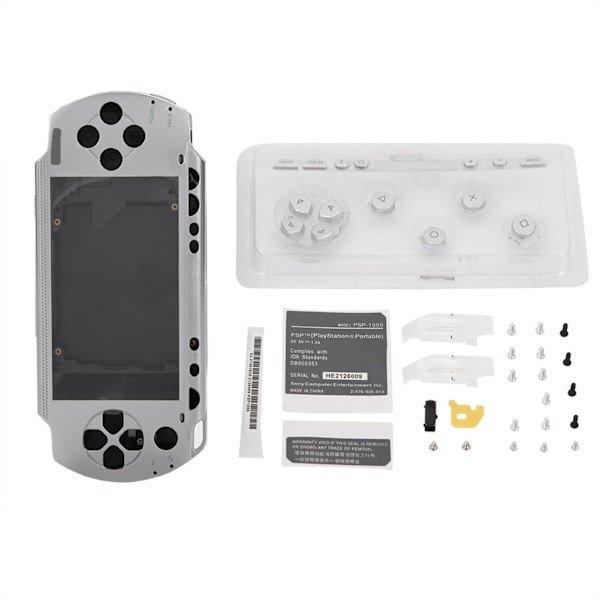 Ersättningshölje för PSP 1000 (Silver)