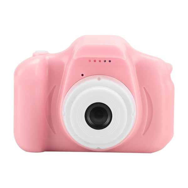Bärbar Mini Barn Digital Videokamera Leksak med 2.0in TFT Färgskärm Rosa