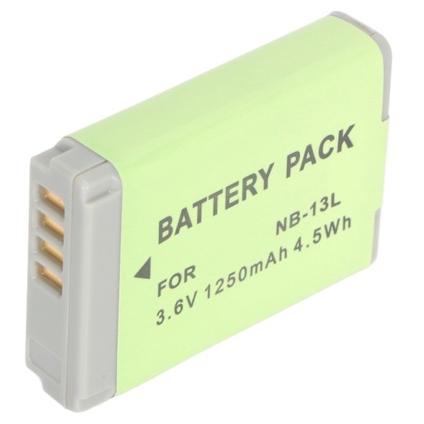 NB 13L Litiumjonbatteri 3.6V 1250mAh Ersättning för G7X2 G7X3 G5X G9X SX720HS SX730 G1 Mark Ⅱ Mark2 MarkⅢ Kamera