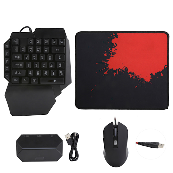 Spelkontroll till Gaming Keyboard Mouse Converter Musmatta Set Passar för Switch/ Xbox /PS4/ PS5