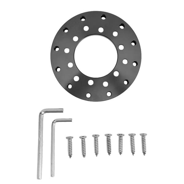 73mm Styrningshjul Adapterplatta Aluminiumlegering Socket Ring för Logitech G25 G27 för Sparco