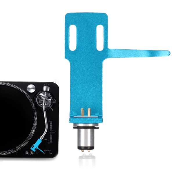 Skivspelare Pickup Headshell High-end Phono Pickup Headshell Skivspelarkit Blå