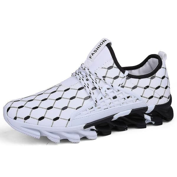 Nya Herr Snörskor Mesh Sneakers White 40