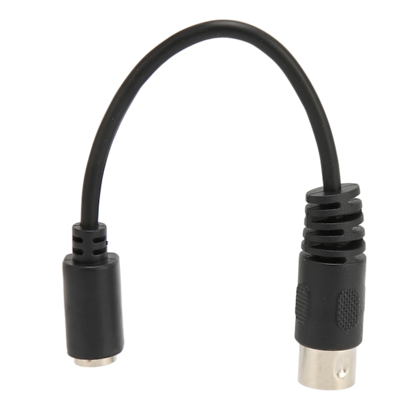 Tangentbordsmus Konverteringskabel DIN 5 Pin Hane till Mini DIN 6 Pin Hona Tangentbordsmus Adapterkabel för PS2 15cm