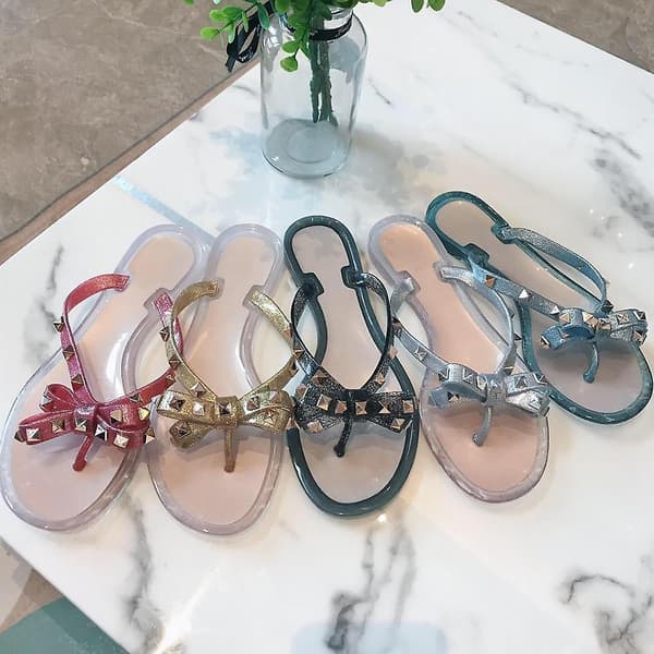 Sommar Flip Flops Kvinna Nitar Kvinna Sandaler 40