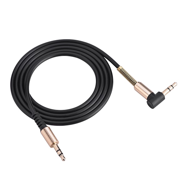 3,5 mm han-hane aux-kabel L-formad I-formad sladd för högtalare hörlurar