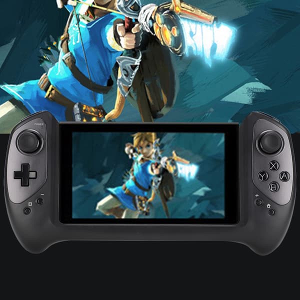 Svart Spelkontroll Gamepad för NS Switch Spelkonsoll Joystick Plug and Play