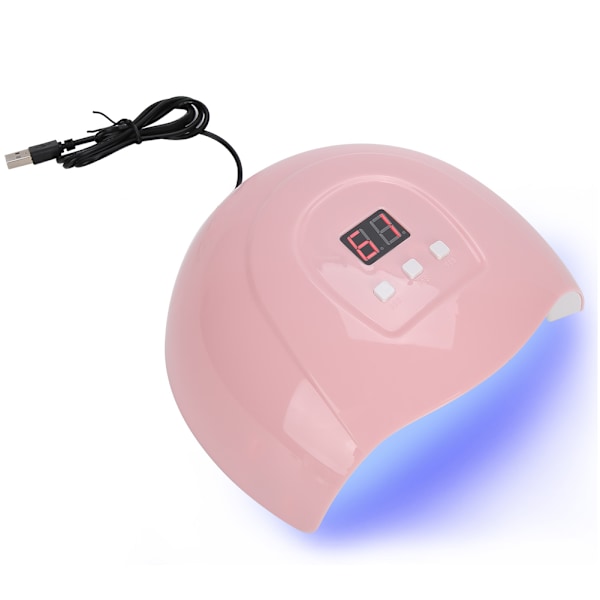 54W Nagel Gel Härdningslampa 18 LED-chips Smart Sensor Polerings Torkning