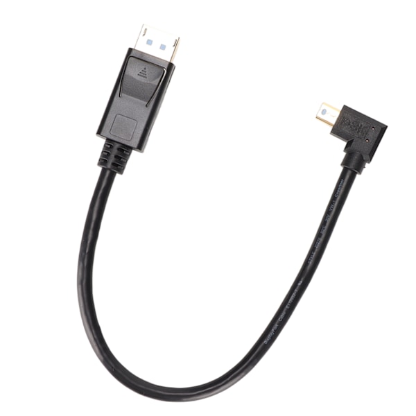 DP till Minidp Adapter Multifunktion Stöder 8K 60Hz 4K144Hz Dubbelriktad Överföring Mini DisplayPort Adapter Höger Böj