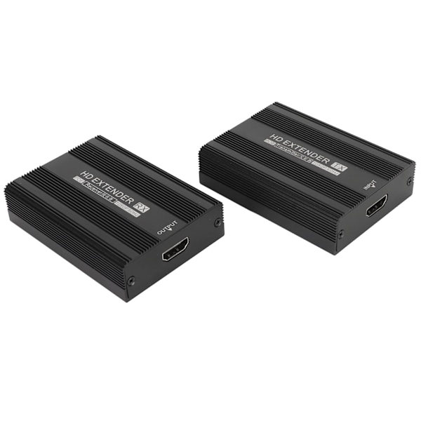 HD Multimedia Interface Extender 200m 1080P Distorsionsfri POE Enkel Power Over Ethernet Cat 6 Extender 100V?240V EU-kontakt