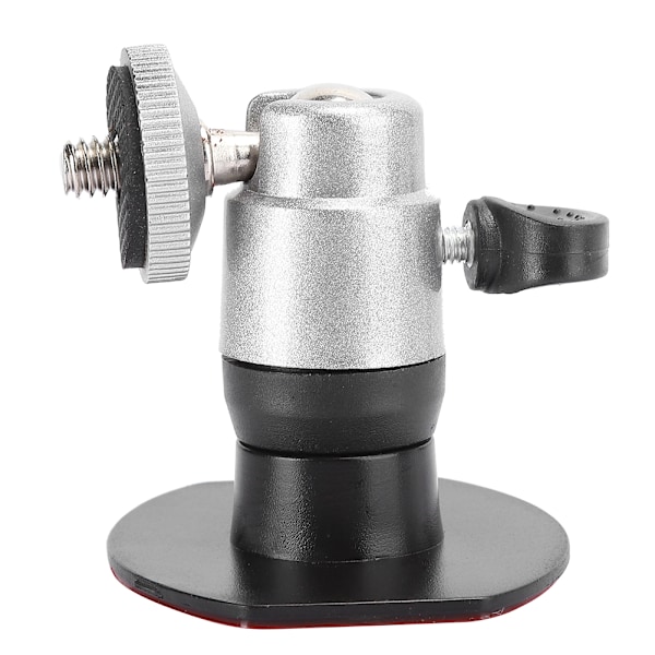 HD-052 Aluminiumlegering Bil Universal Dubbelsidig Tejp Fäste Mini Bil Data Recorder Stativ Silver