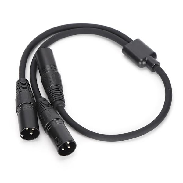 JORINDO JD6072 XLR Hane till Dubbel XLR Hane Kabel Y-Typ Splitter Ljudadapter Linje 0.5m