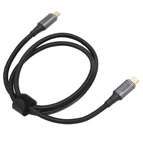 USB4 Datakabel PD Snabbladdning Multifunktionell 40Gbps Höghastighetsöverföring HD 8K 60HZ Typ C Datakabel 80cm