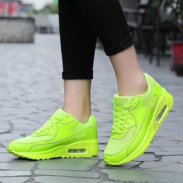 Mode neon sneakers green 35