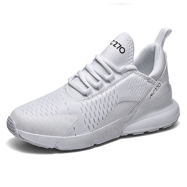 Herr Flat Casual Skor / Sneakers Set-2 All White 62 5
