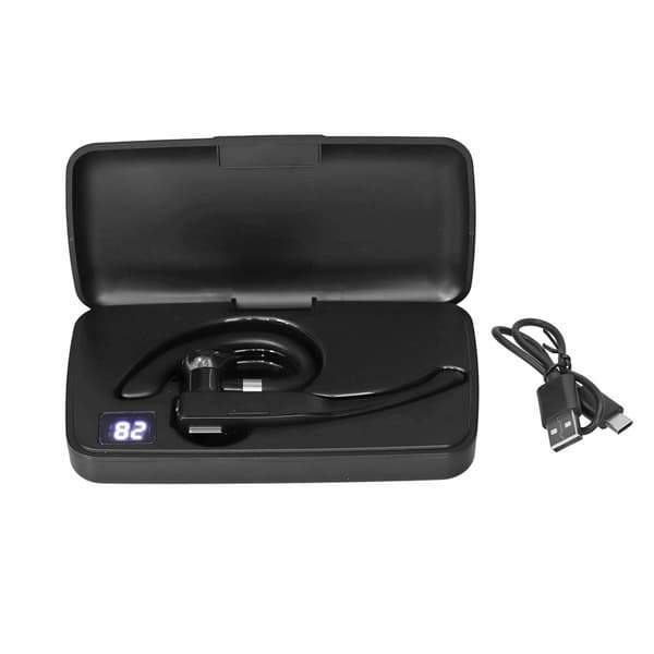 YYK?525 Business Bluetooth-headset Trådlöst Öronmuffheadset med Mikrofon och LED-Strömindikator