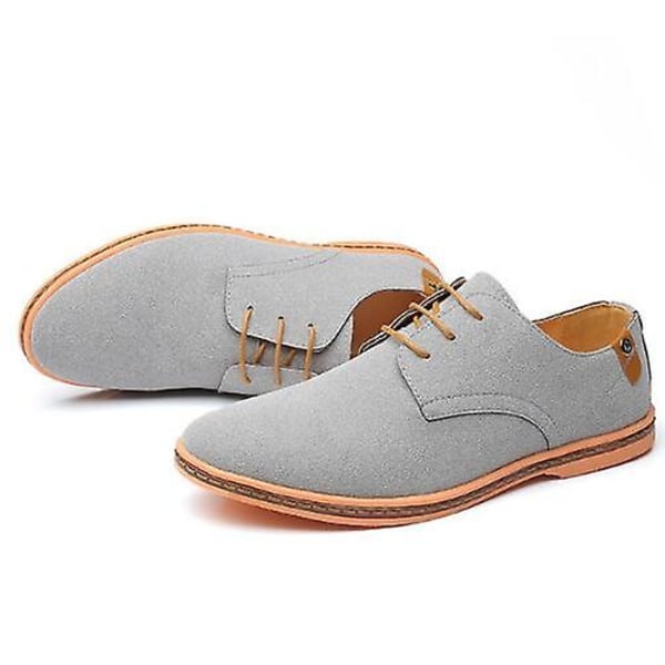 Höstmocka Casual klassiska sneakers gray 12