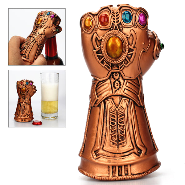 Multifunktionell Thanos Handske Ölflasköppnare Läsk Glas Borttagningsverktyg