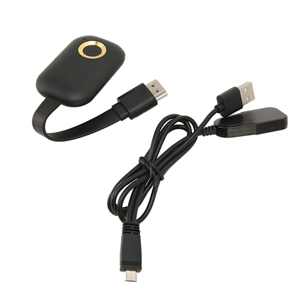 4K Trådlös HD Multimedia Interface Display Dongle Adapter Plug and Play Ultra HD WiFi Adapter för Mobiltelefoner och Surfplattor