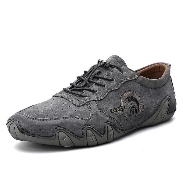 Sommarskor för män Sneakers ( set 1) 9-Gray 10