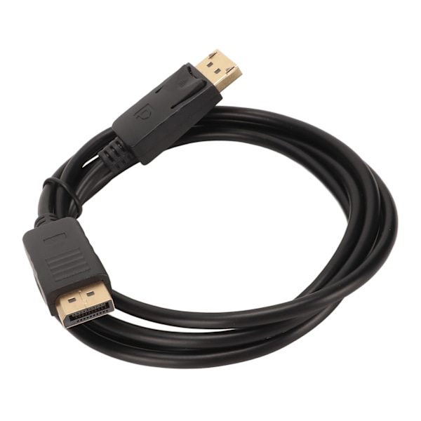 DisplayPort till DisplayPort Kabel 4K Fördröjningsfri DP till DP Adapterkabel för PC TV Monitor Projektor 1,8m